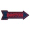 Signmission Boston Arrow Decal Funny Home Decor 18in Wide D-A-999938 - alternate 1